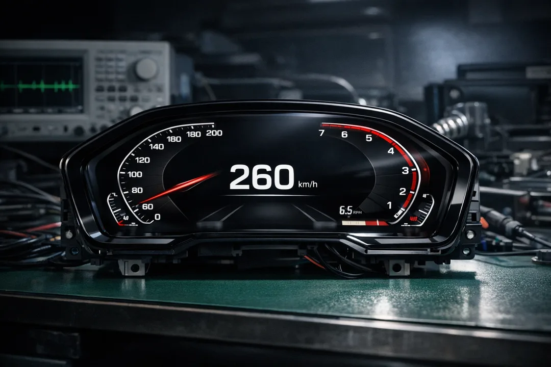 G Series 03/2022+ Instrument Cluster to show speeds over 260km/h