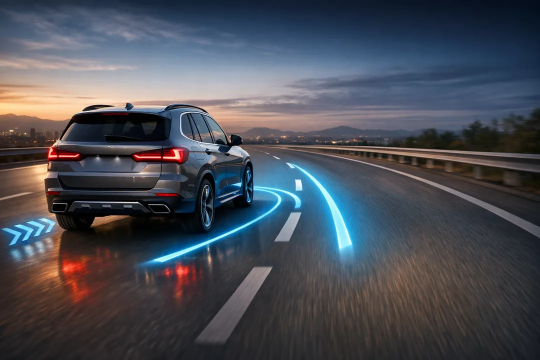 BMW Active Safety/Alert System: Lane Departure Warning System