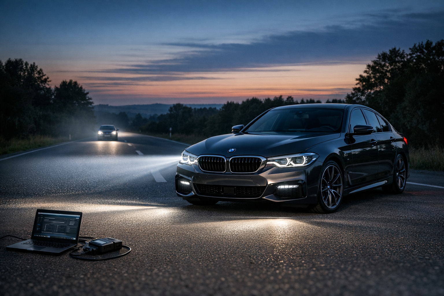 G Series BMW Anti-Dazzle Headlight Remote Coding