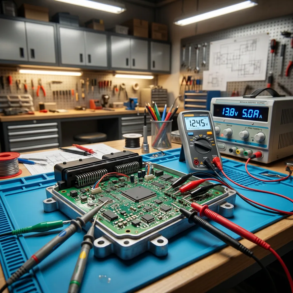How to Test an Automotive ECU on the Bench: Step-by-Step Guide