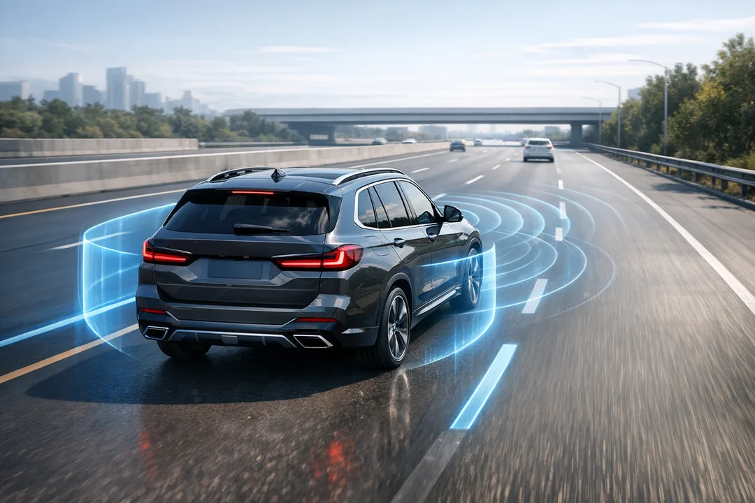 BMW Active Safety: Lane Keeping Assist with Active Side Collision Protection