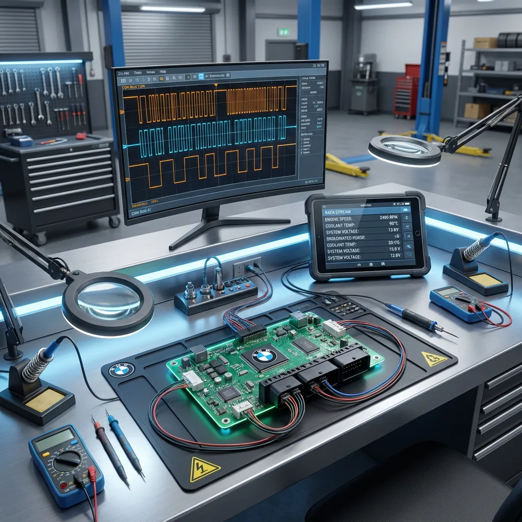 BMW ECU No Communication Step-by-Step Repair Guide