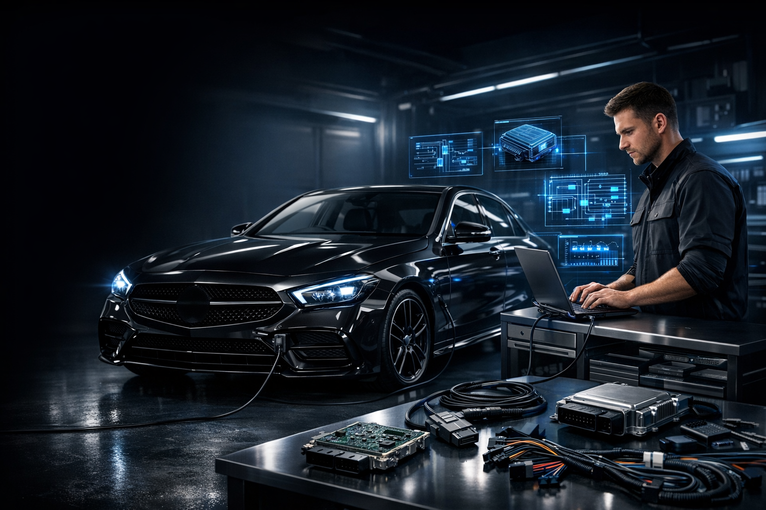 Mercedes Coding, Programming & Retrofit Course