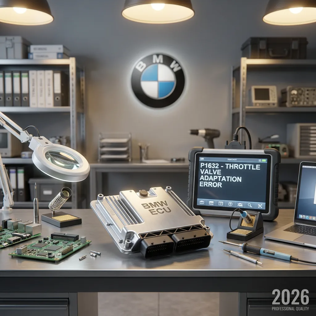P1632 BMW ECU Repair: Fix Your Check Engine Light Fast & Easy