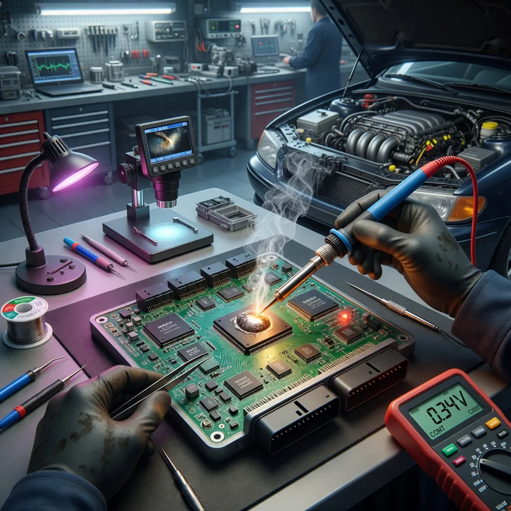 Professional Automotive Electronics Repair Guide
