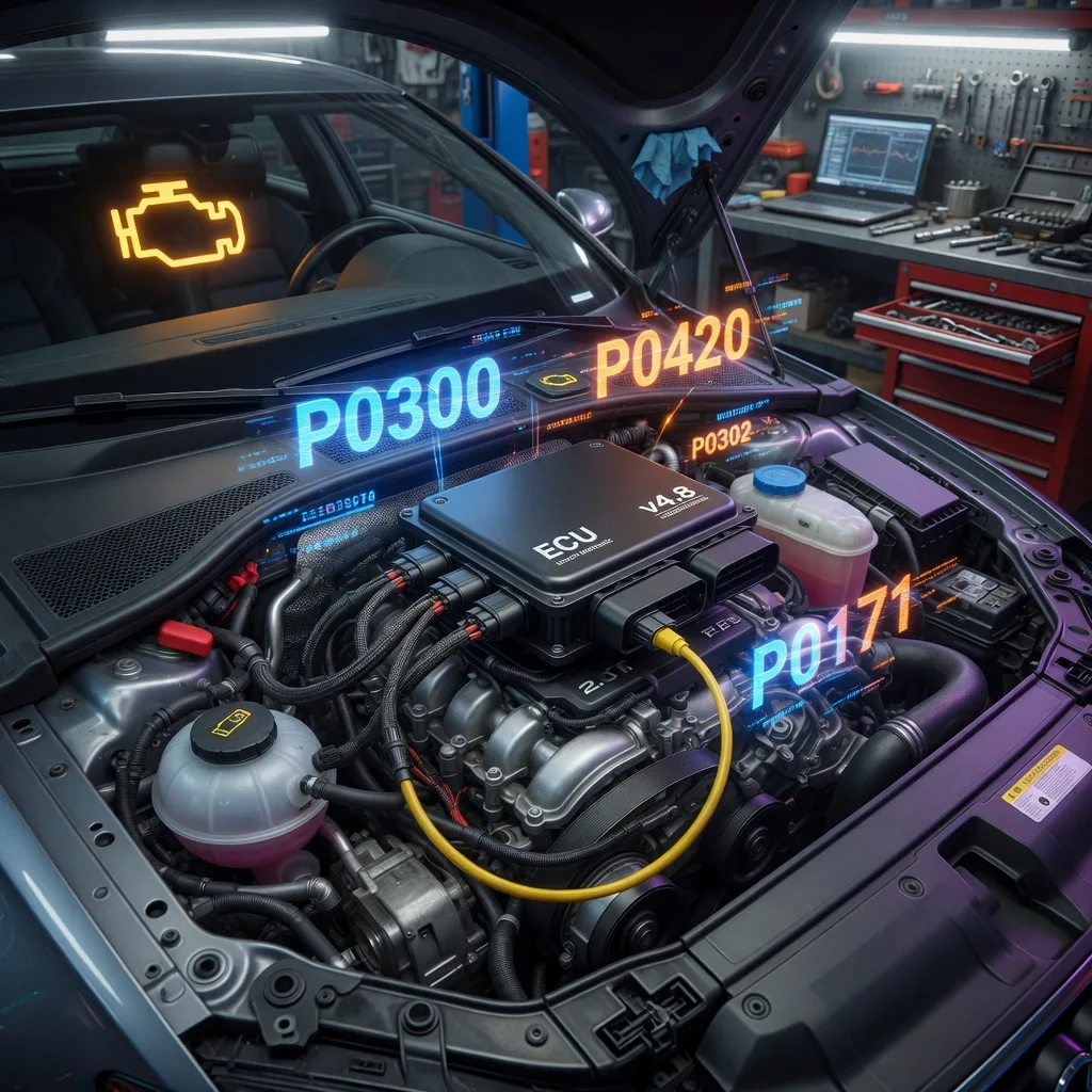 Top 100 ECU Fault Codes Explained